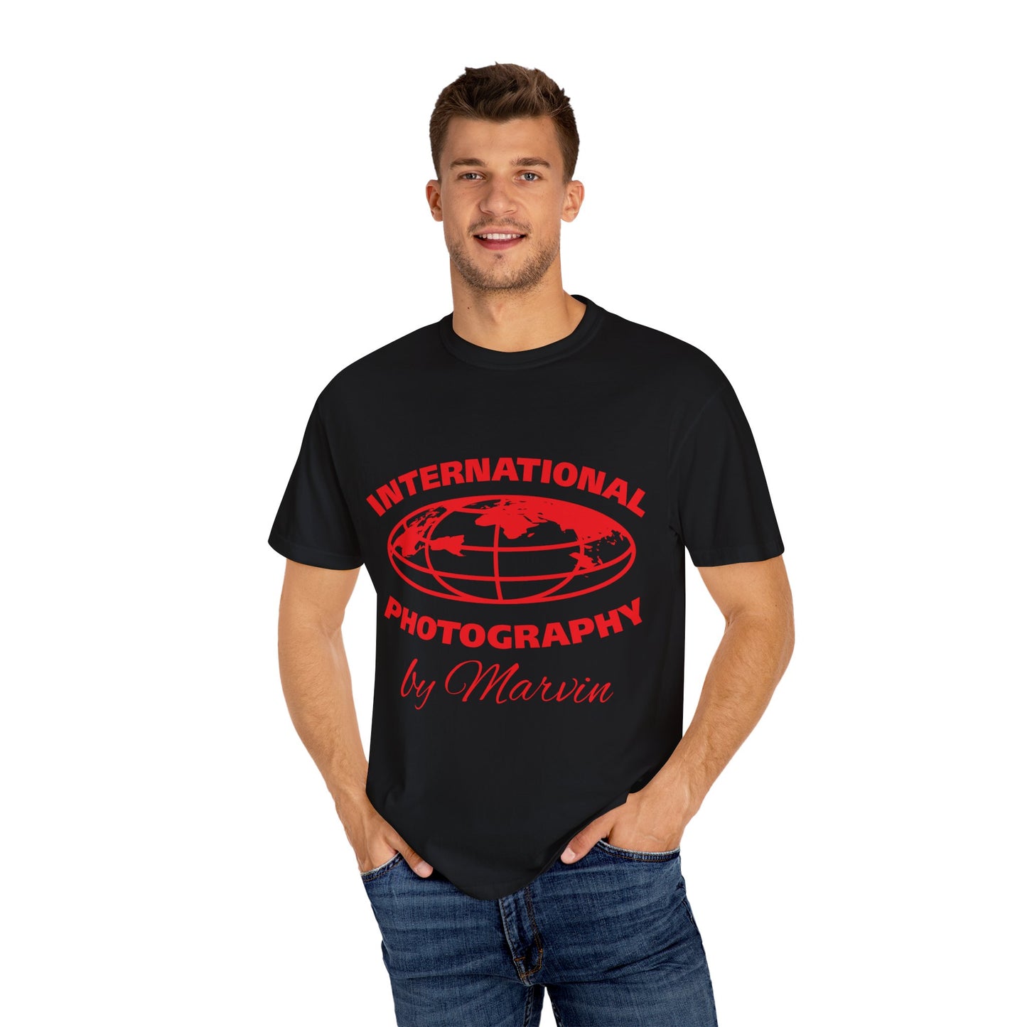 Photography Lover's Unisex T-Shirt, Travel Gift, Graphic Tee, Unique QR Code Design, International Photography Merchandise