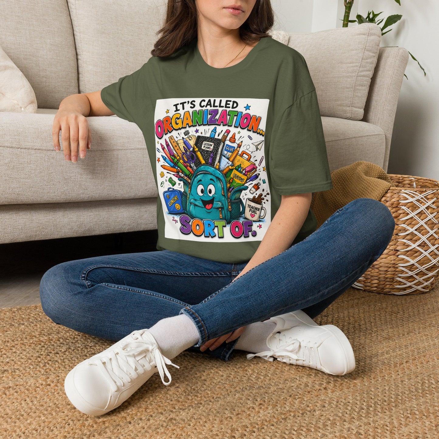 Organization Humor T-Shirt — “It’s Called Organization… Sort Of”