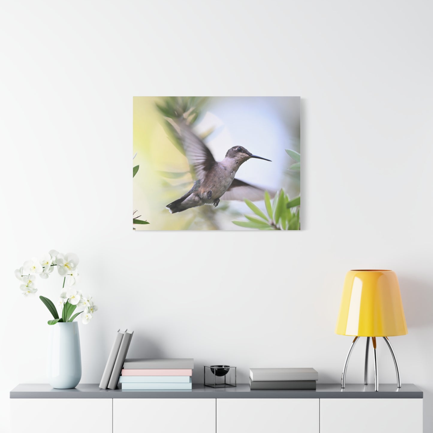 Hummingbird Canvas Wall Art — Matte Stretched 1.25"