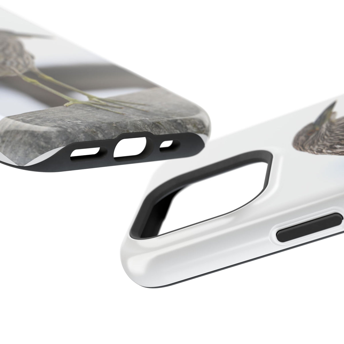 Heron Shoreline Phone Case — Impact-Resistant Wildlife Photo Case