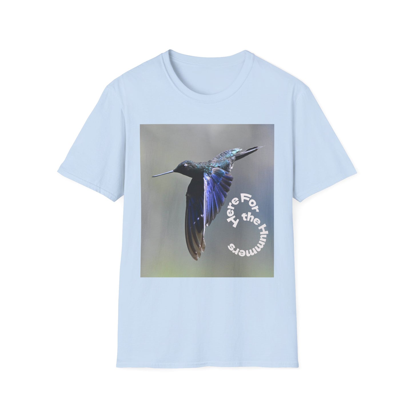 Hummingbird Photo Tee — "For the Tiny Moments" Nature T-Shirt