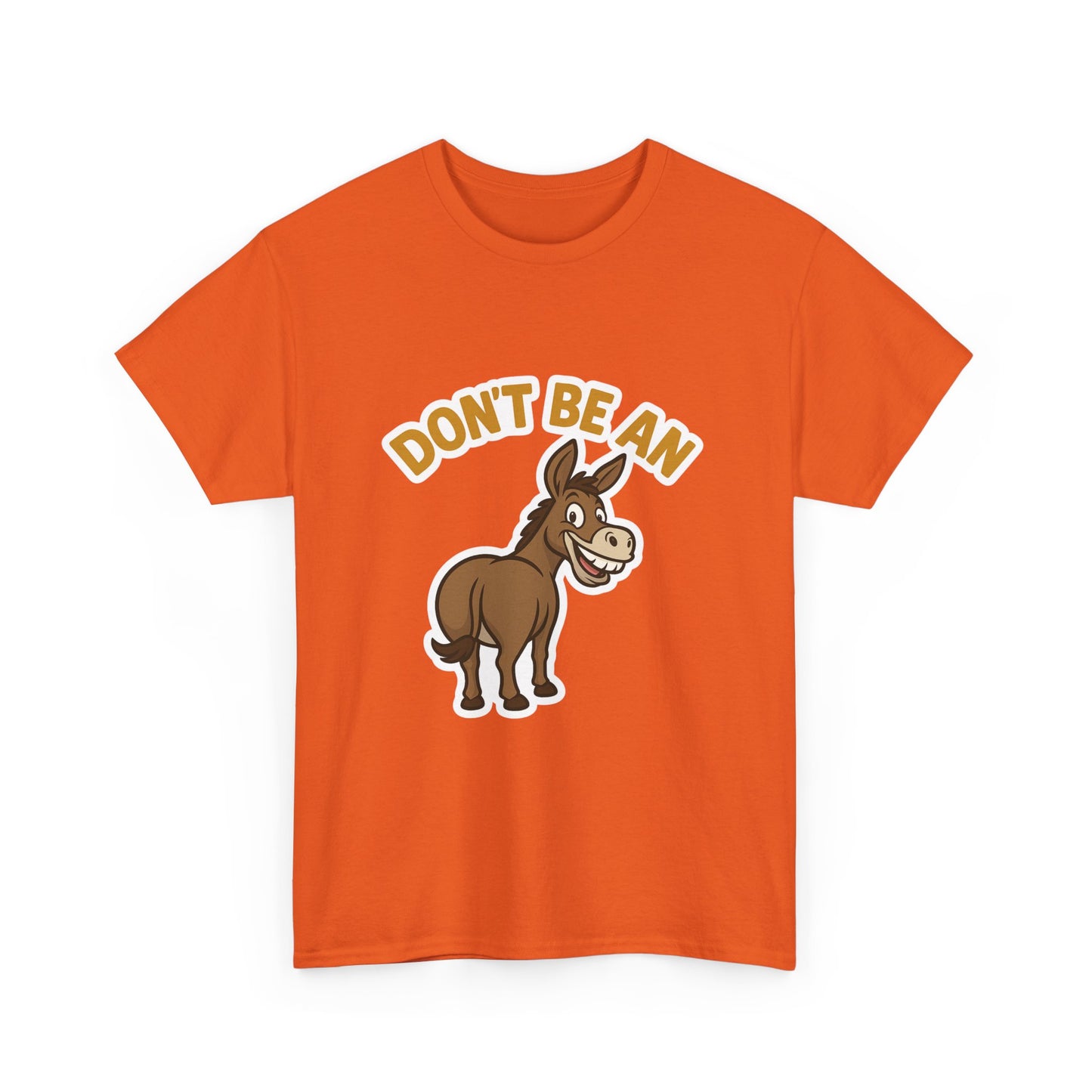 Funny Donkey Graphic Tee - Unisex Heavy Cotton Shirt