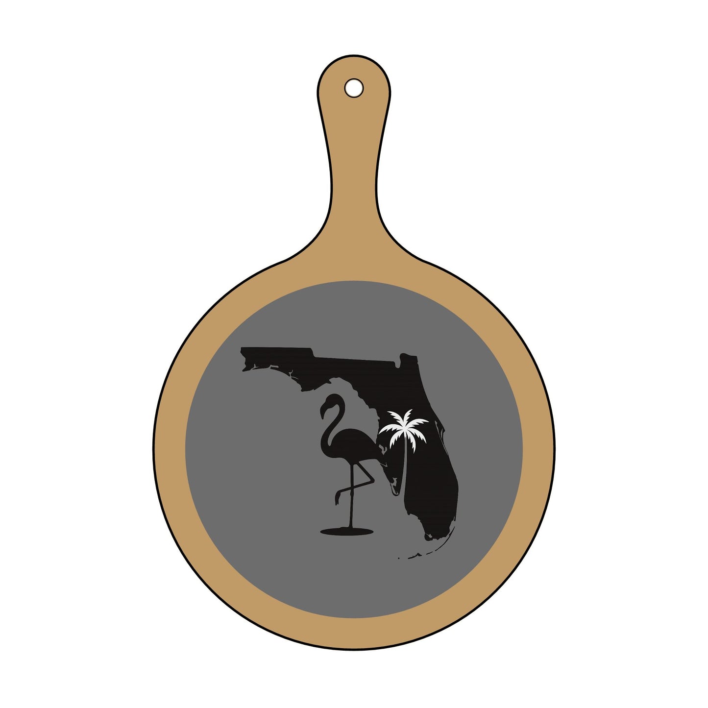 Engraved Charcuterie Board with Florida Flamingo Design - Personalized Serving Platter for Entertaining, Housewarming Gift, Kitchen [...]