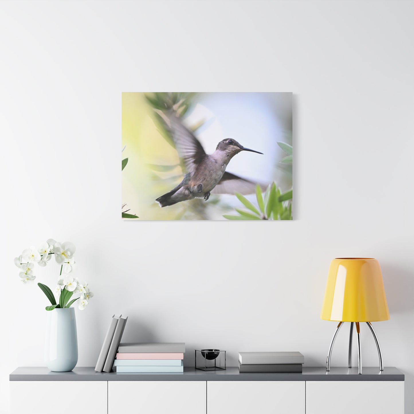 Hummingbird Canvas Wall Art — Matte Stretched 1.25"