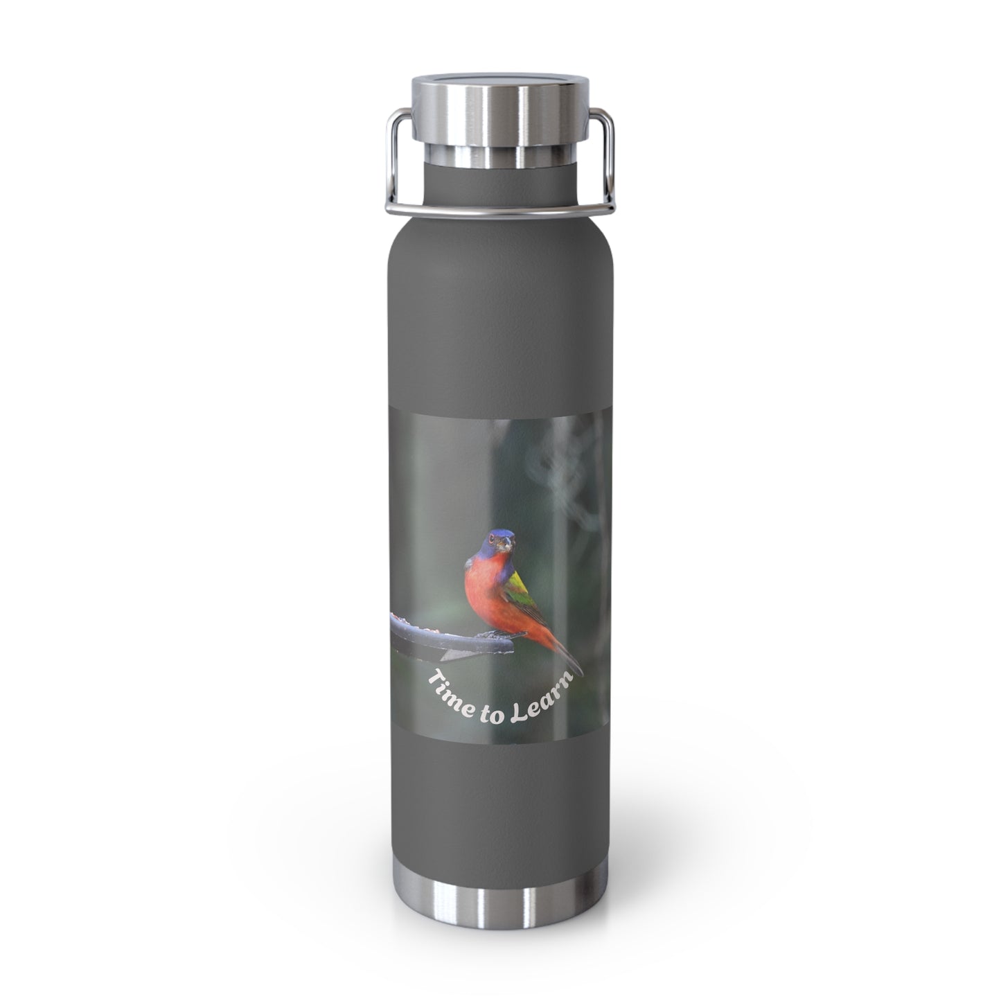 Painted Bunting, Insulated Water Bottle with Photography Design, Travel Mug, Eco-friendly Gift, Adventure Accessory, Perfect for Photographers, [...]