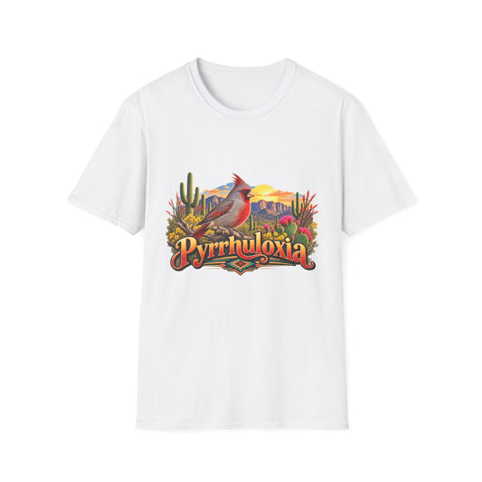 T-Shirt — 'Pyrrhuloxia' Desert Cardinal Graphic Tee