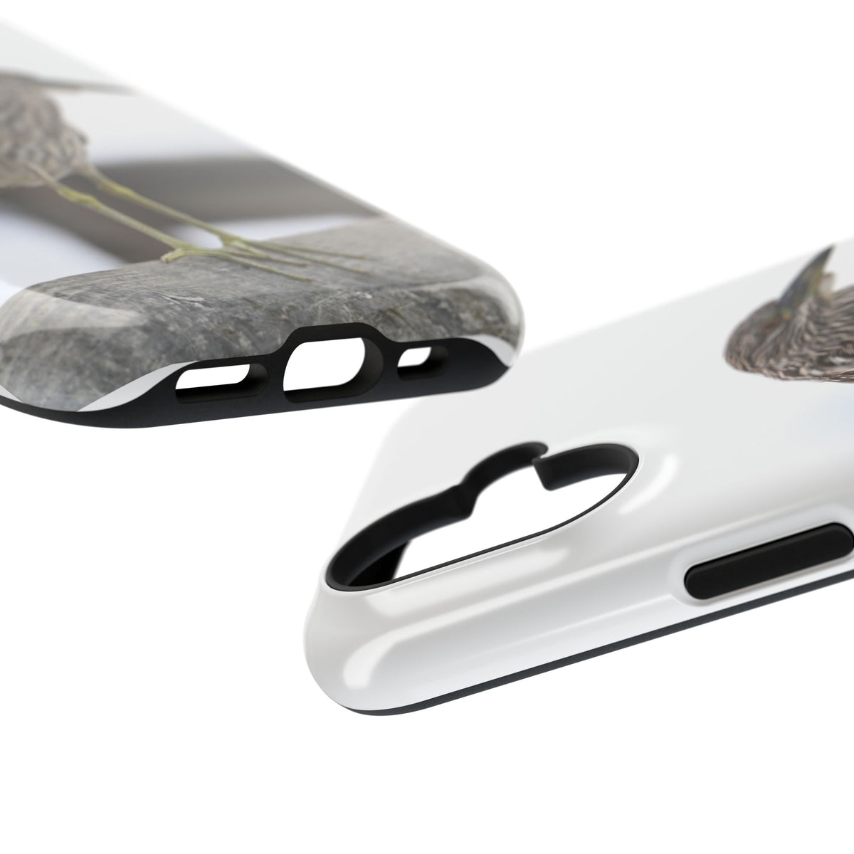 Heron Shoreline Phone Case — Impact-Resistant Wildlife Photo Case