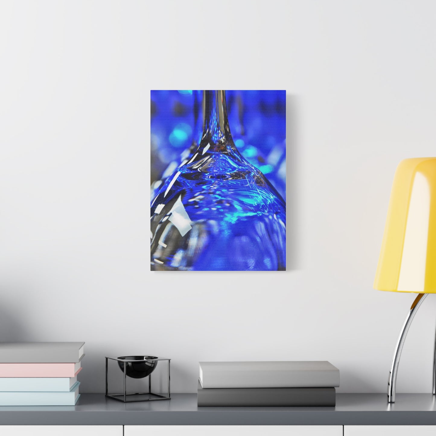 Blue Reflection Canvas Art Print