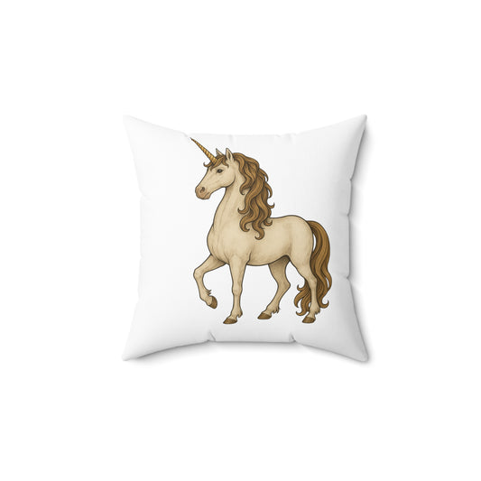 Unicorn Decorative Pillow, Fantasy Home Decor, Kids Room Accent, Magical Gift, Unicorn Lover Cushion, Cozy Sitting Pillow