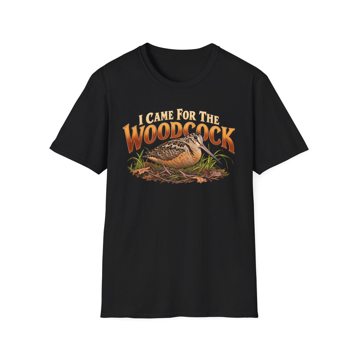 I Came For The Woodcock T-Shirt — Vintage Hunting Bird Tee