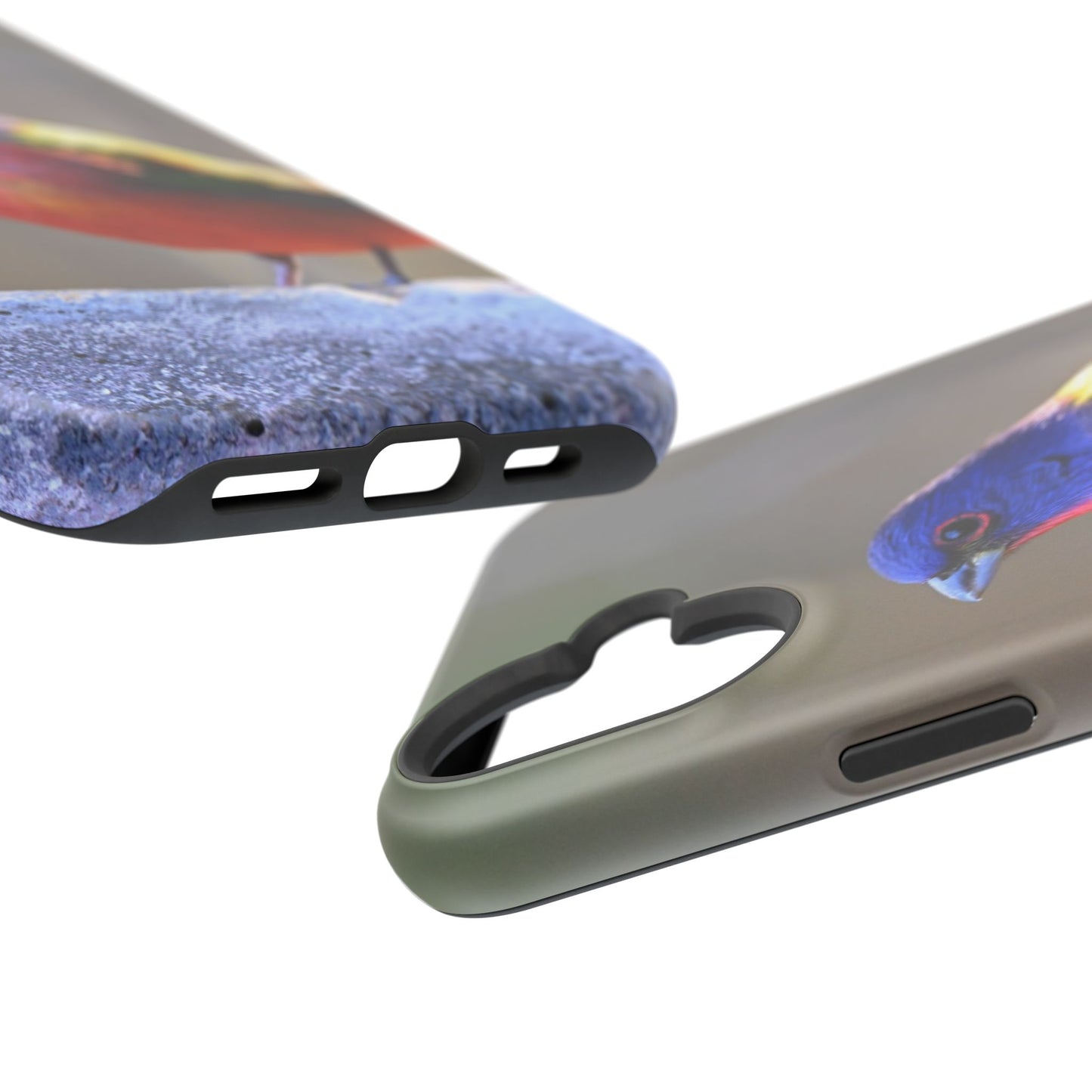 Colorful Bird Phone Case, Magnetic Tough Cases, Nature Lover Gift, Wildlife Phone Cover, Eco-Friendly Tech Accessories