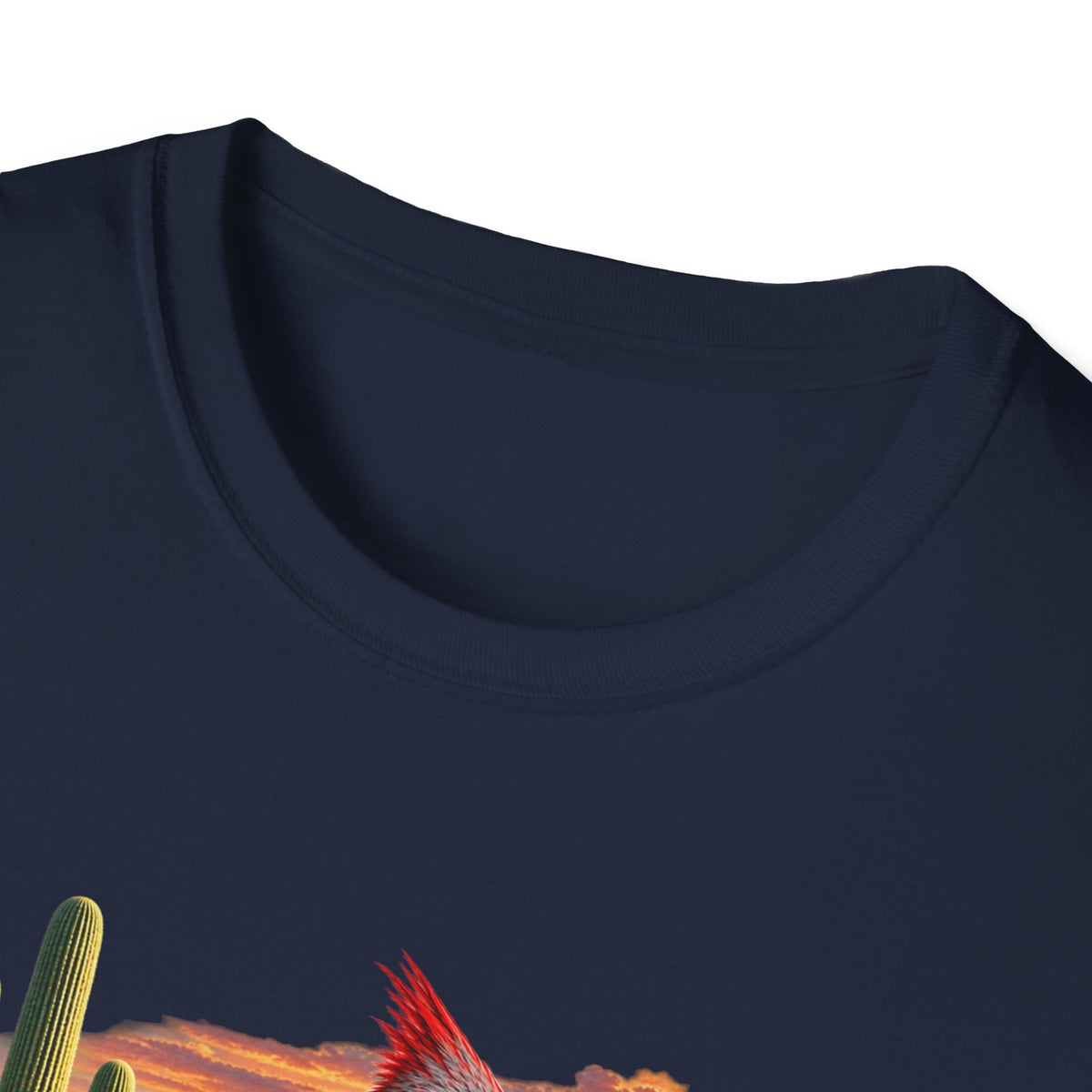 Cardinal Desert Sunset T-Shirt — "Not Your Average Cardinal" Graphic Tee