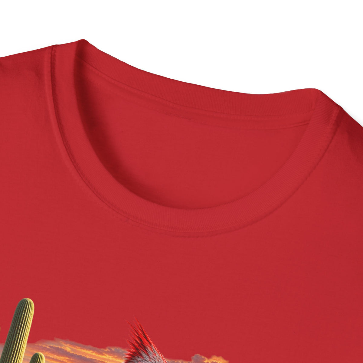 Cardinal Desert Sunset T-Shirt — "Not Your Average Cardinal" Graphic Tee