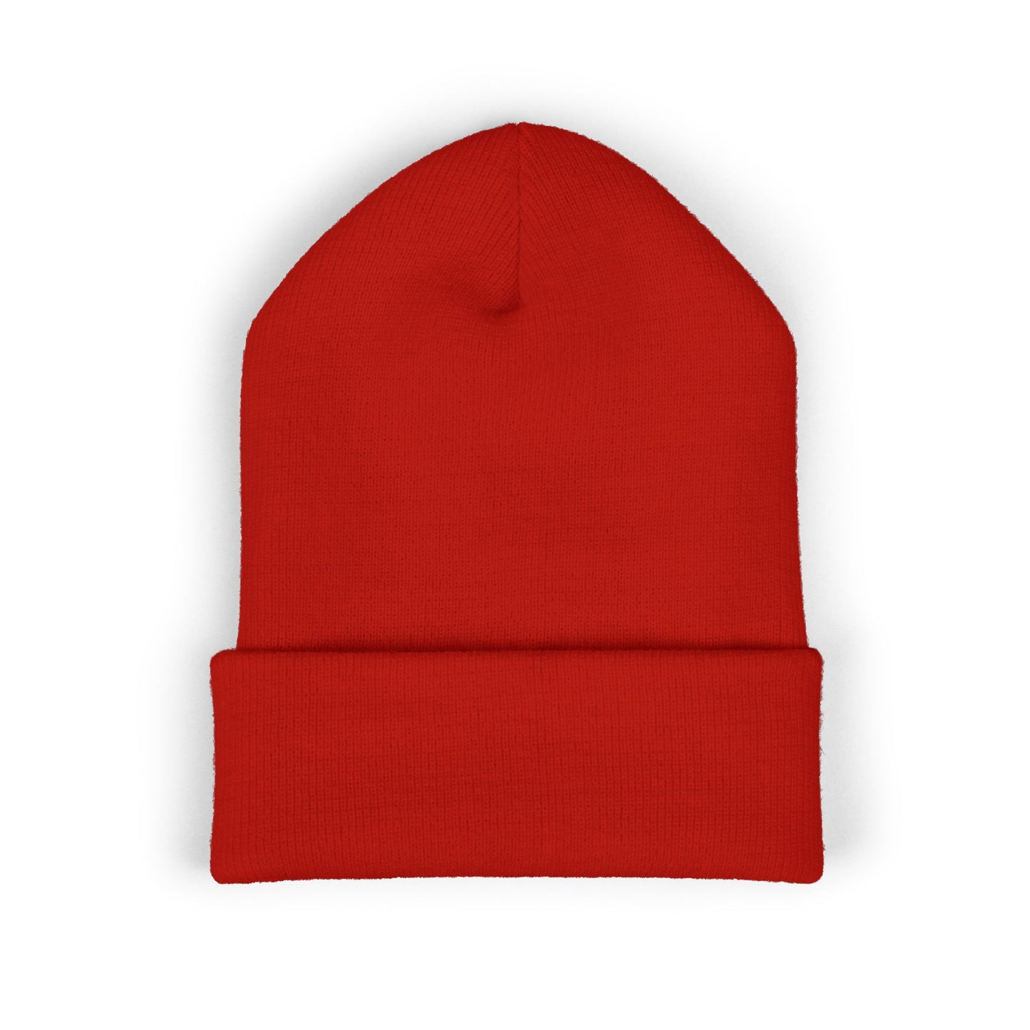 Classic Embroidered Beanie - Cozy Winter Hat, Photography Gift, Trendy Knit Cap, Casual Streetwear, Unisex Apparel, Winter Accessory