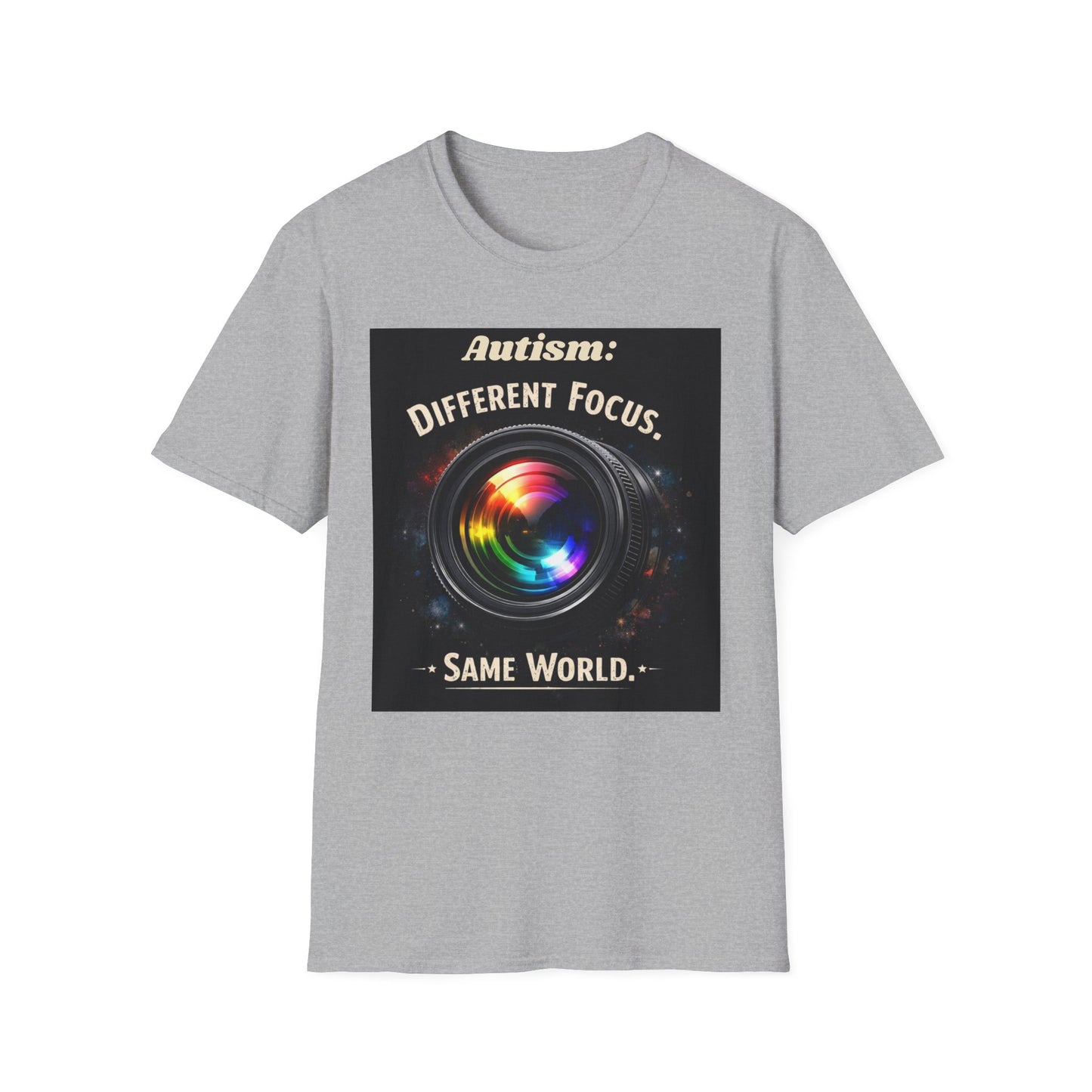 Autism: Different Focus Same World T-Shirt
