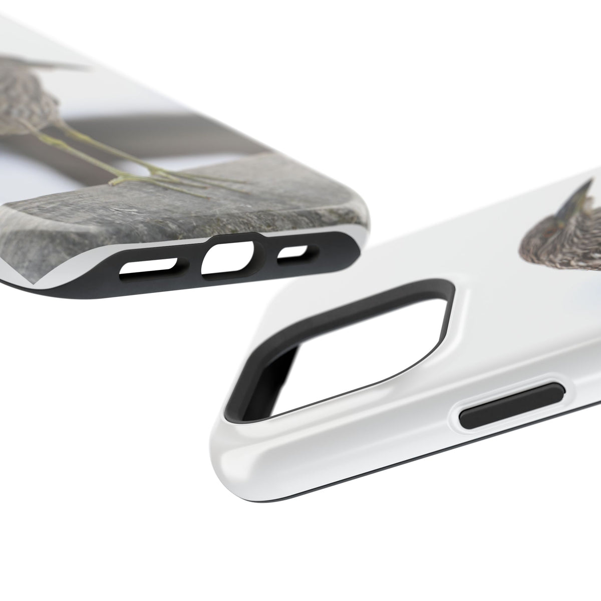 Heron Shoreline Phone Case — Impact-Resistant Wildlife Photo Case