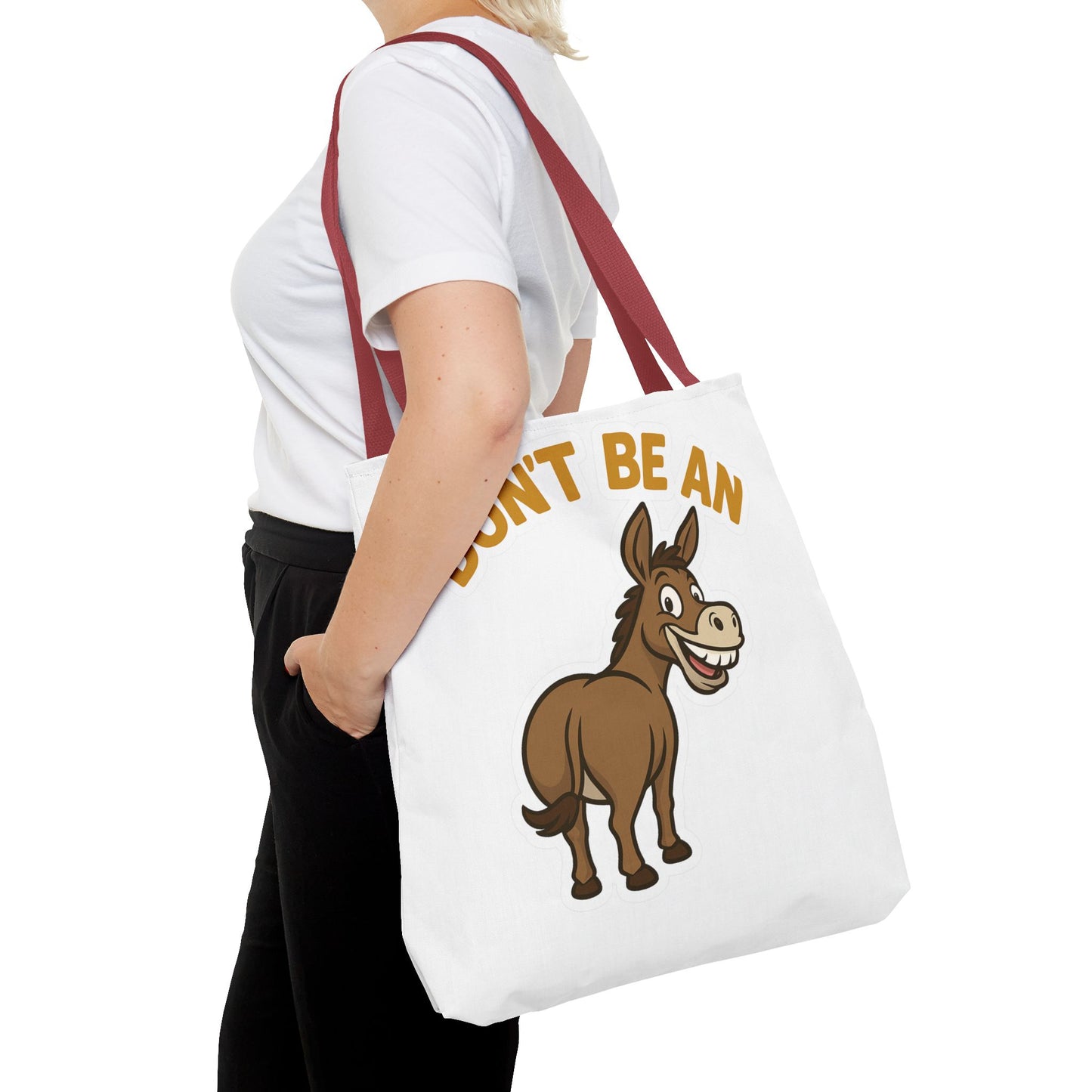 Humorous Donkey Tote Bag - Perfect for Everyday Use & Gifts