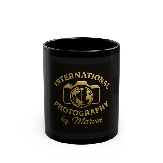 Photography Enthusiast Black Mug - Perfect Gift for Photographers, Coffee Lovers, Personal Use, International Photography Theme
