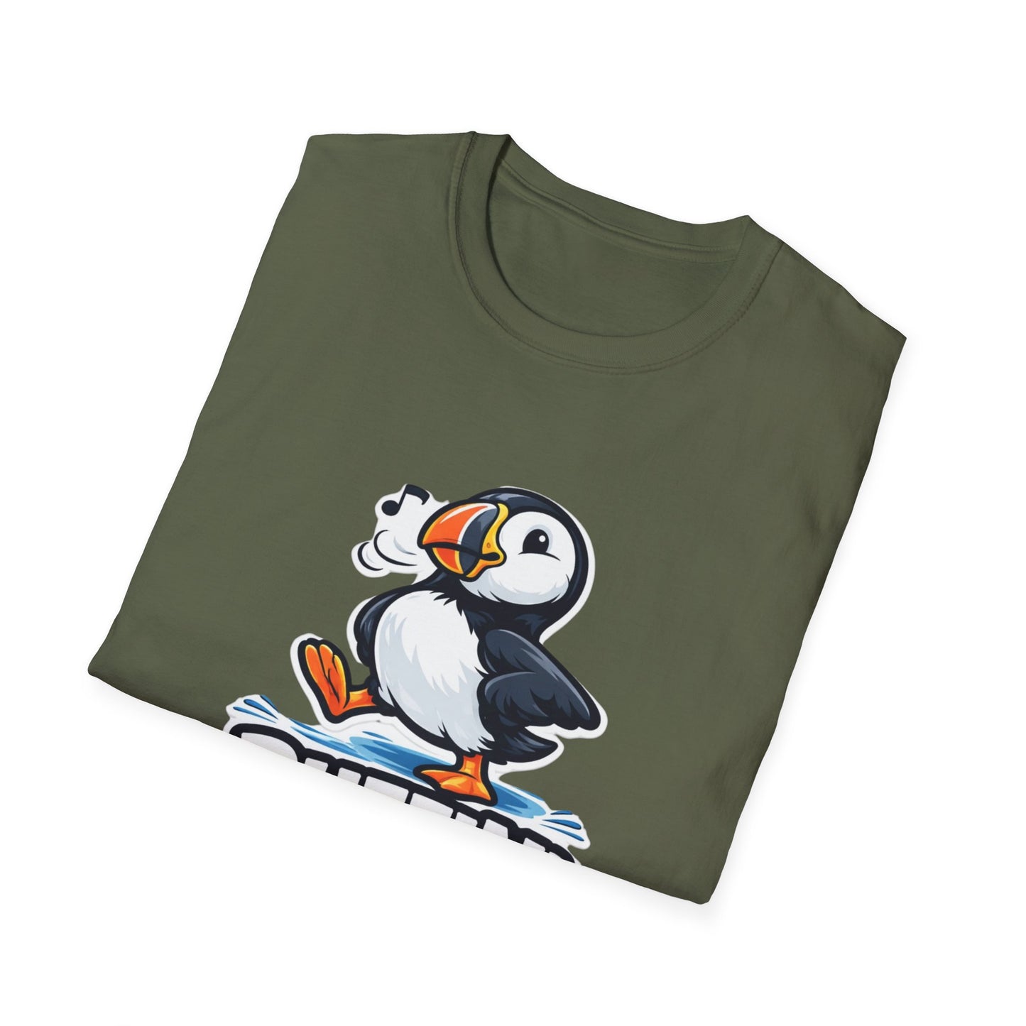 Puffin' Around T-Shirt – Cute Walking Puffin Graphic Tee