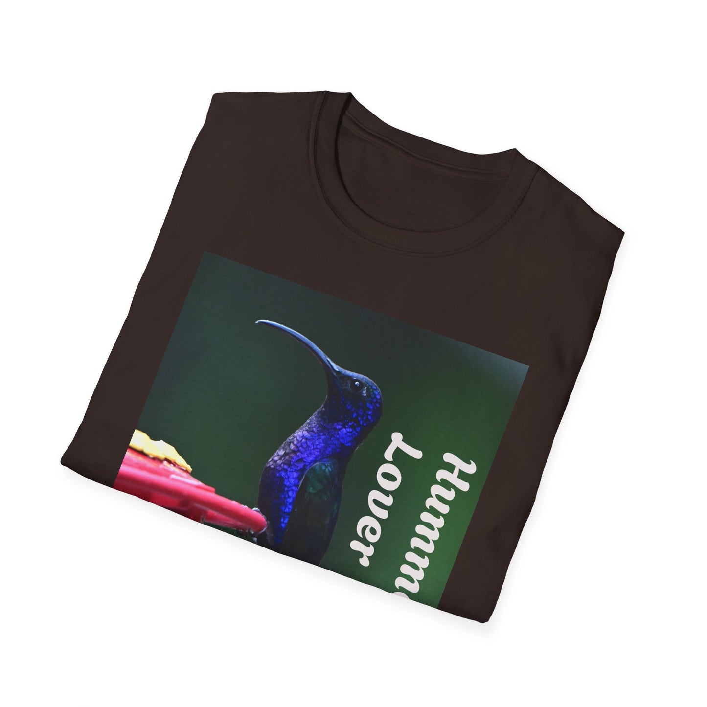 Hummingbird Lover T-Shirt — Photo Graphic Nature Tee
