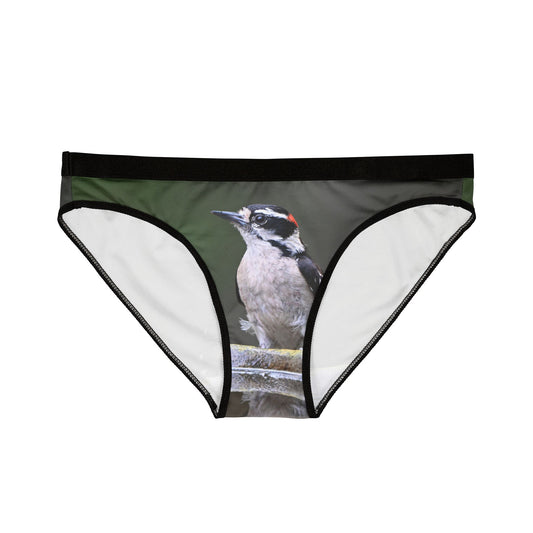 Women's Bird Print Underwear, Comfortable Panties with Nature Design, Perfect for Gifts, Everyday Wear, Eco-Friendly Fashion