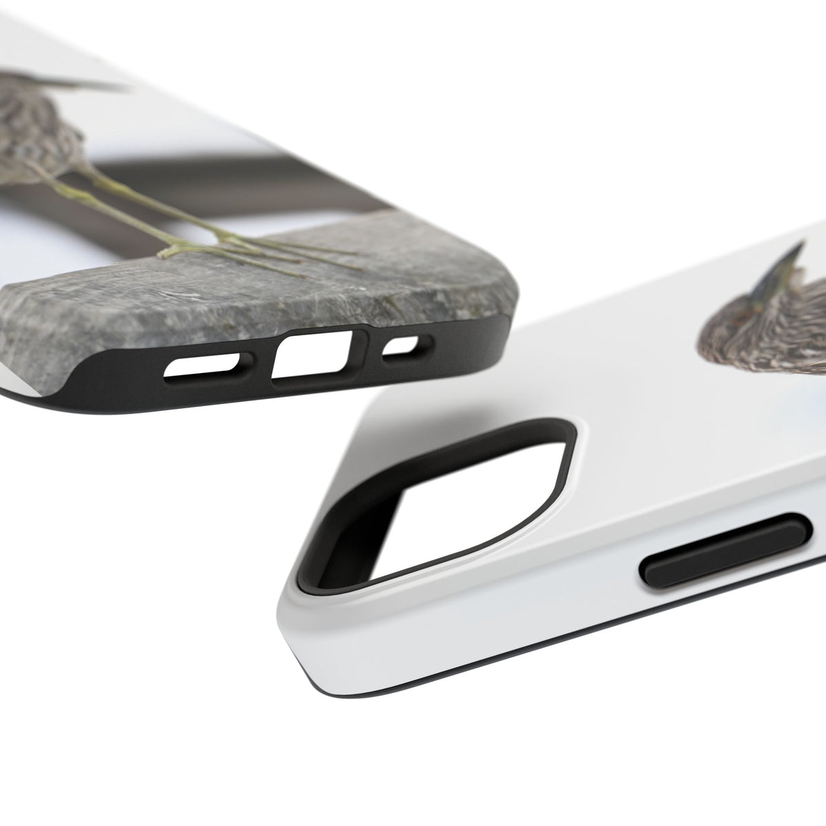 Heron Shoreline Phone Case — Impact-Resistant Wildlife Photo Case