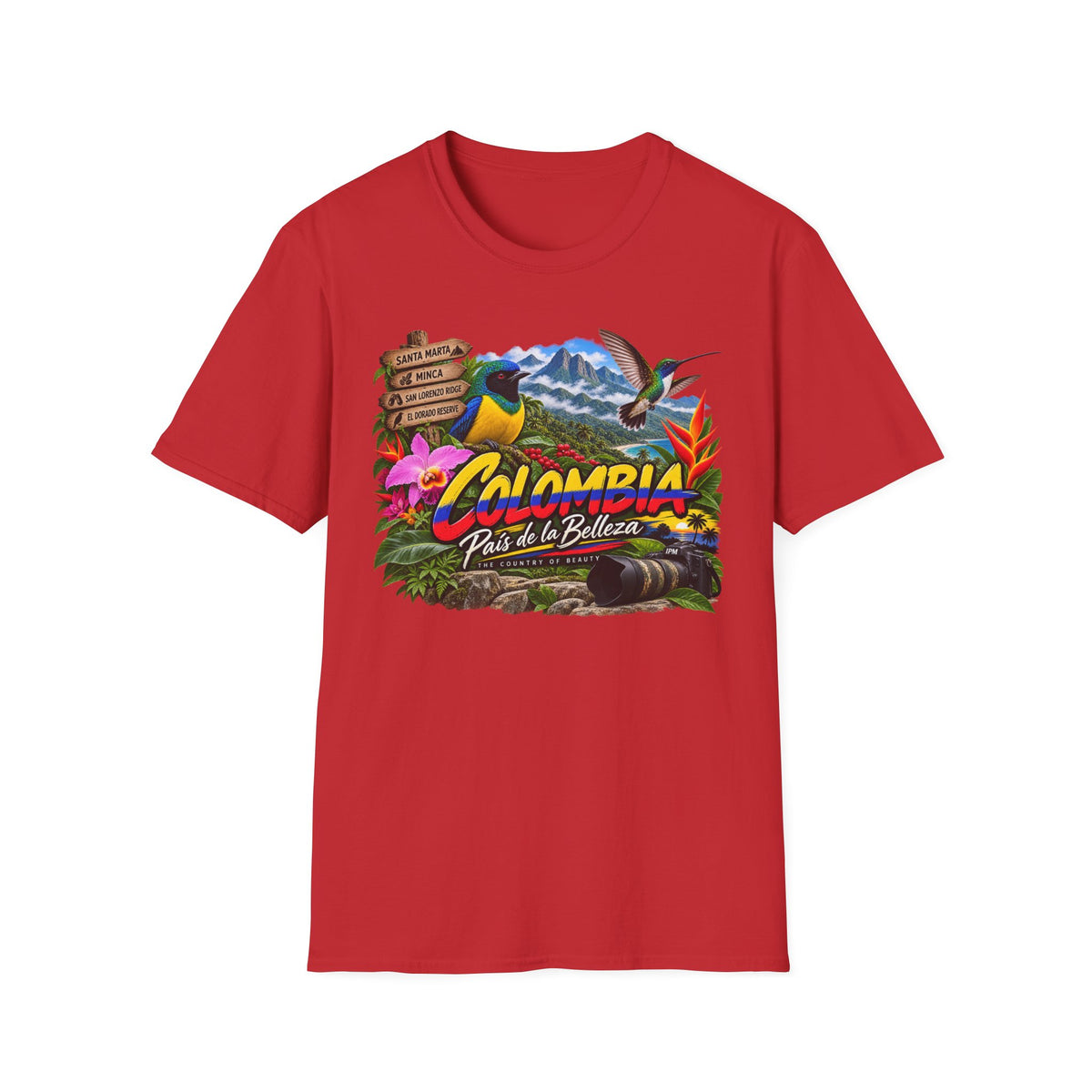 Colombia Paradise Travel Souvenir T-Shirt