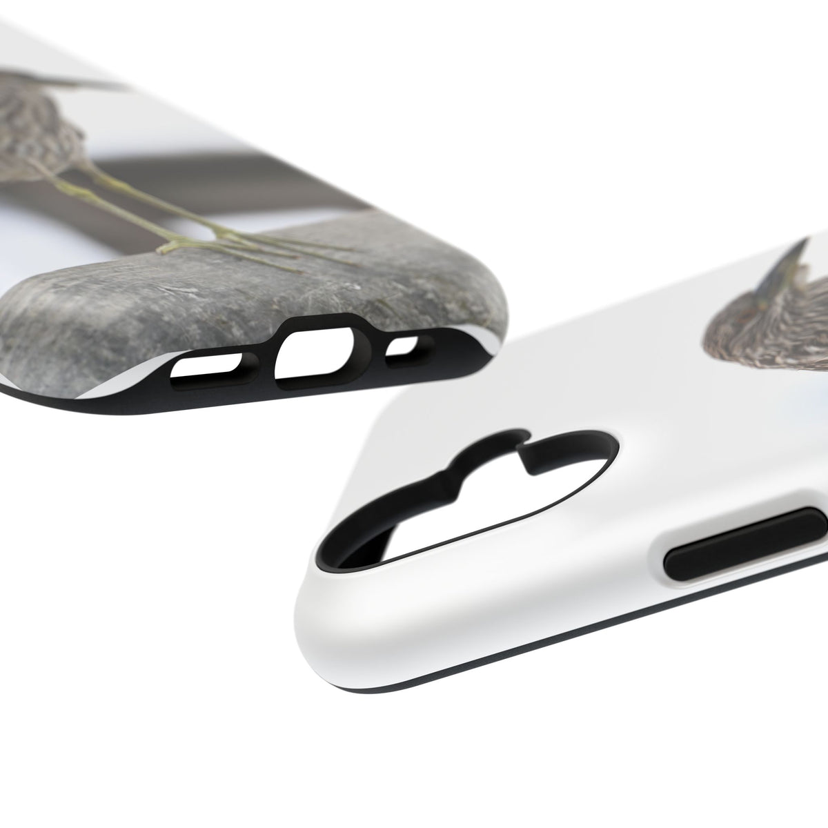 Heron Shoreline Phone Case — Impact-Resistant Wildlife Photo Case