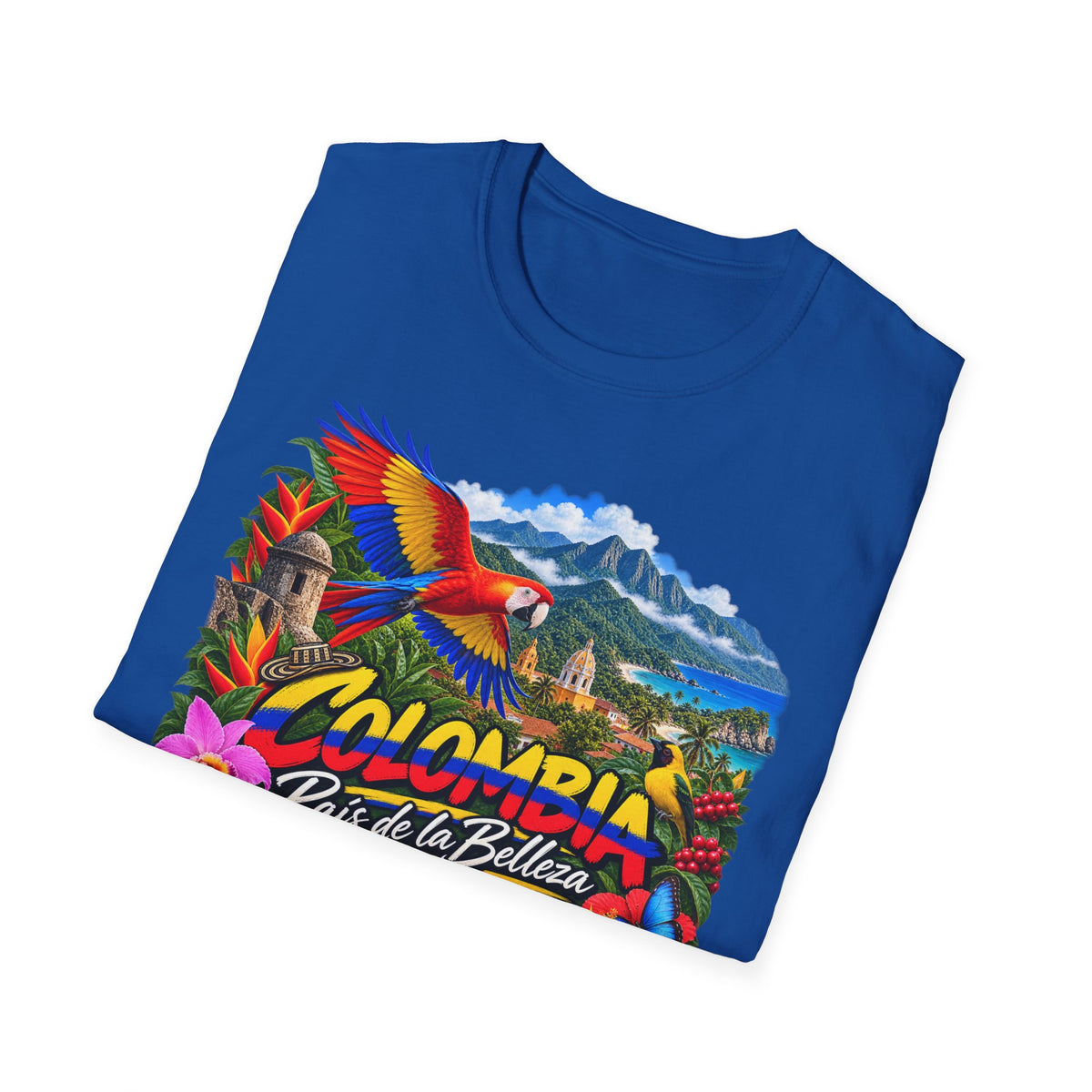 Colombia País de la Belleza Tropical Travel T-Shirt