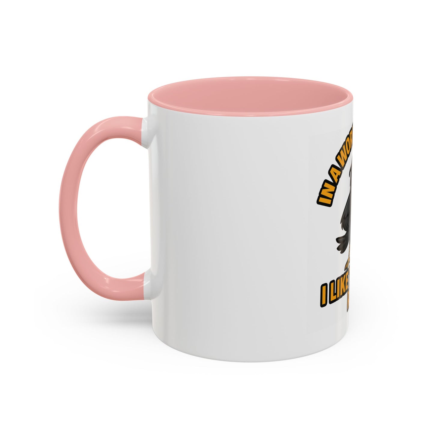 Accent Mug — “In a World Full of Fake, I Like to Keep It Real” Coffee Cup