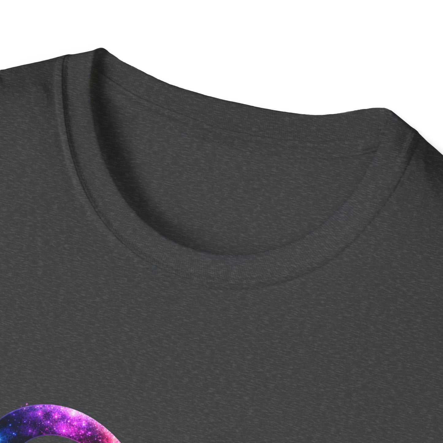 Autism Infinity Symbol T-Shirt — Colorful Galaxy Neurodiversity Tee