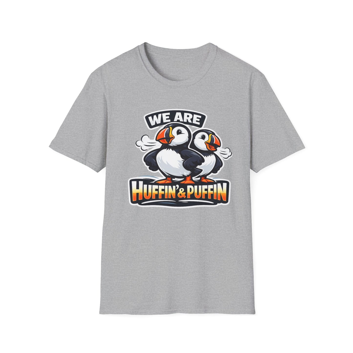 Huffin & Puffin Puffin T-Shirt – "We Are Huffin & Puffin" Cute Puffin Graphic Tee