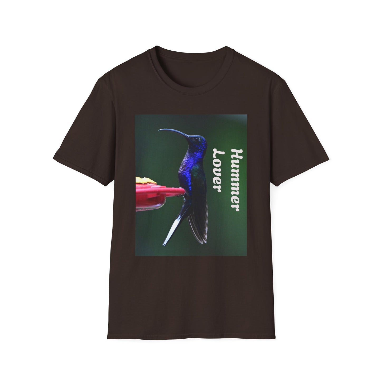 Hummingbird Lover T-Shirt — Photo Graphic Nature Tee