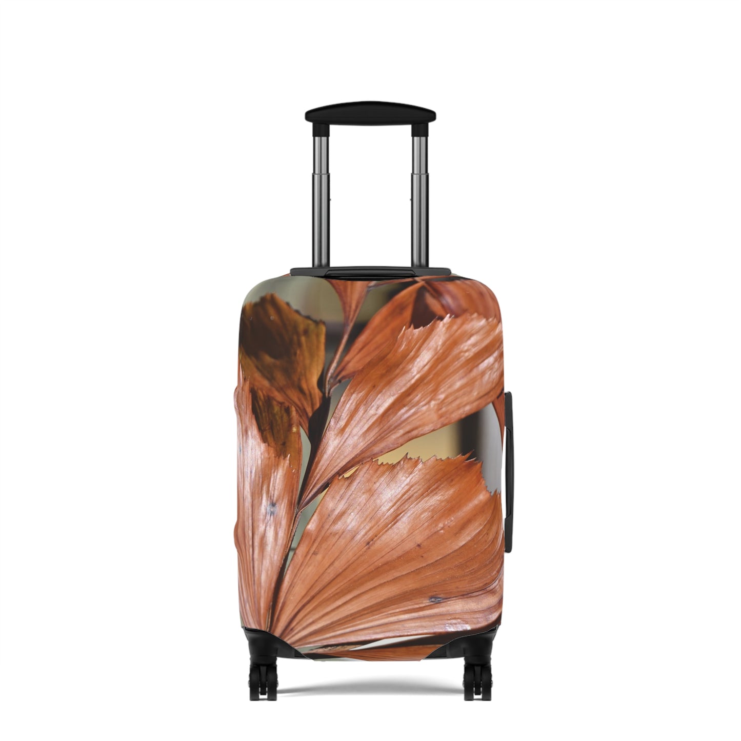 Luggage Cover - Rustic Palm Leaf Print Travel Protector