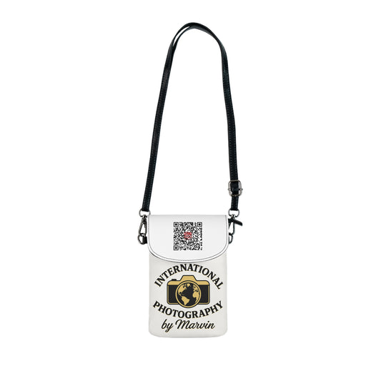 Photography Logo Phone Wallet Crossbody — “International Photography by Marvin”