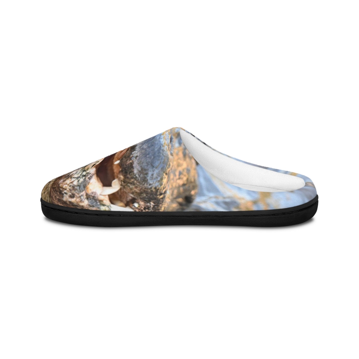 Otter Smile Men's Indoor Slippers — Cozy Animal Print Home Shoes