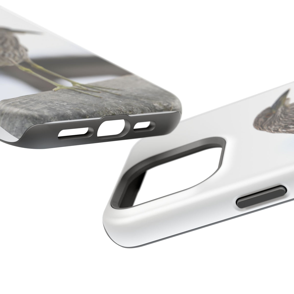 Heron Shoreline Phone Case — Impact-Resistant Wildlife Photo Case