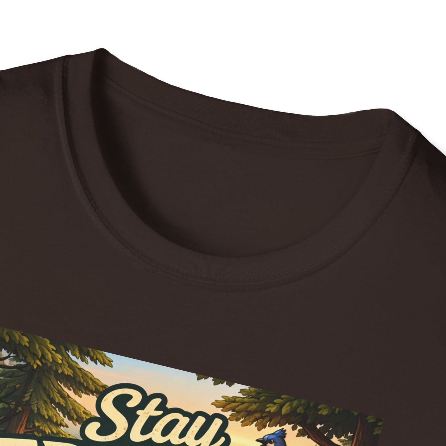 Stay Trashy Raccoon T-Shirt — Funny Garbage Bandit Graphic Tee