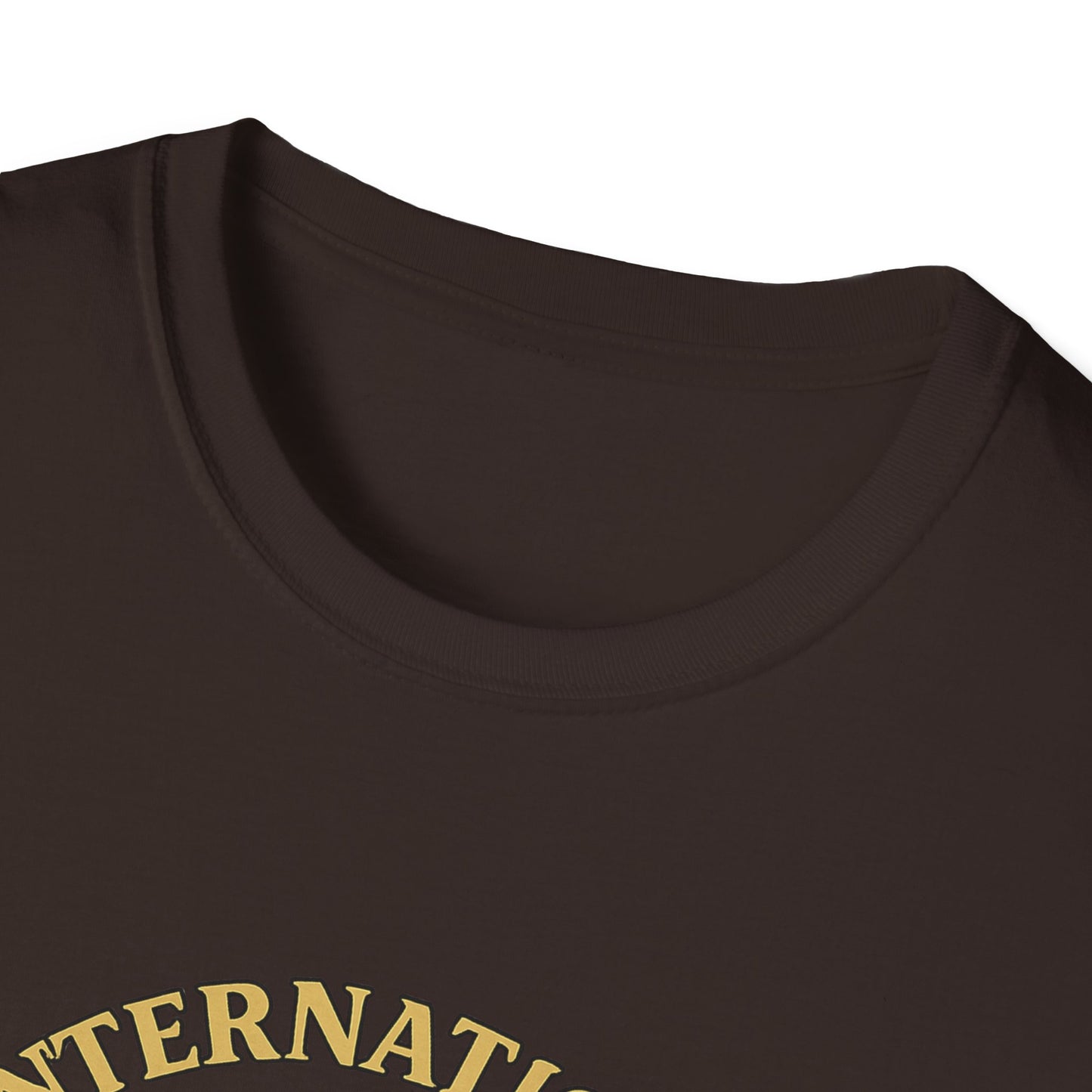 International Photography Graphic T‑Shirt — "International Photography by Marcin" Vintage Logo Tee