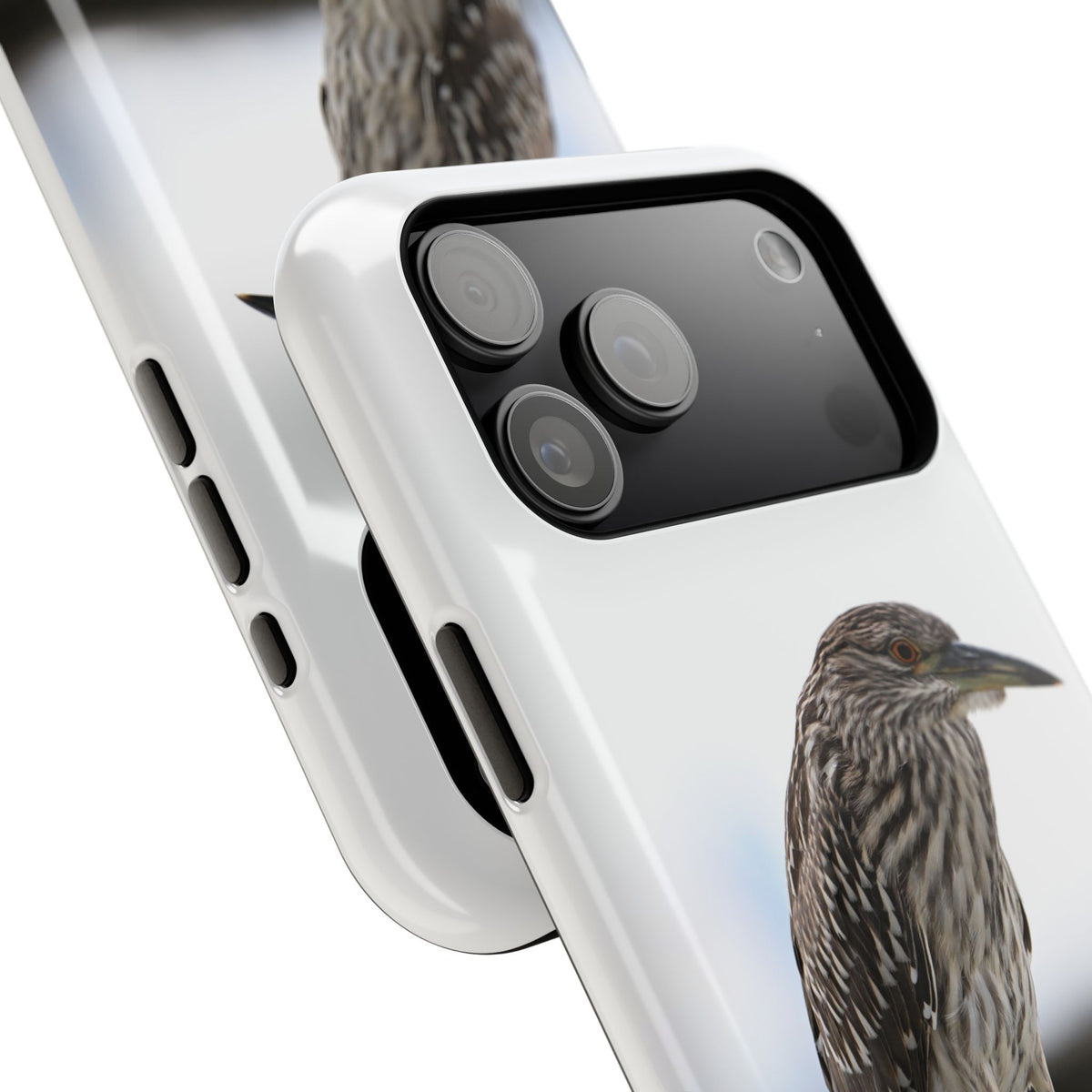 Heron Shoreline Phone Case — Impact-Resistant Wildlife Photo Case