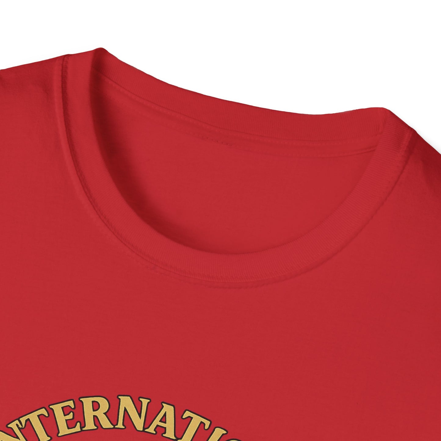 International Photography Graphic T‑Shirt — "International Photography by Marcin" Vintage Logo Tee
