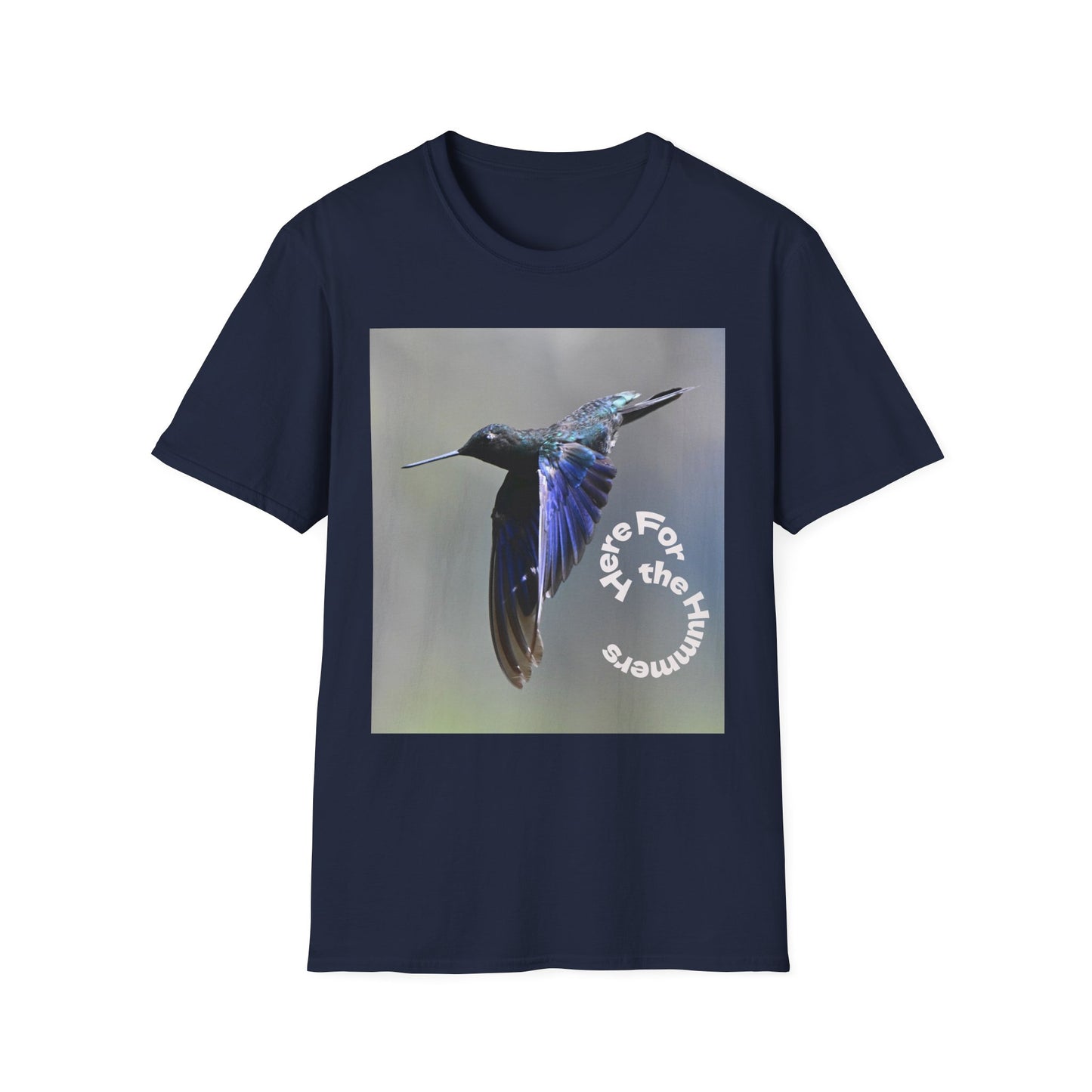 Hummingbird Photo Tee — "For the Tiny Moments" Nature T-Shirt