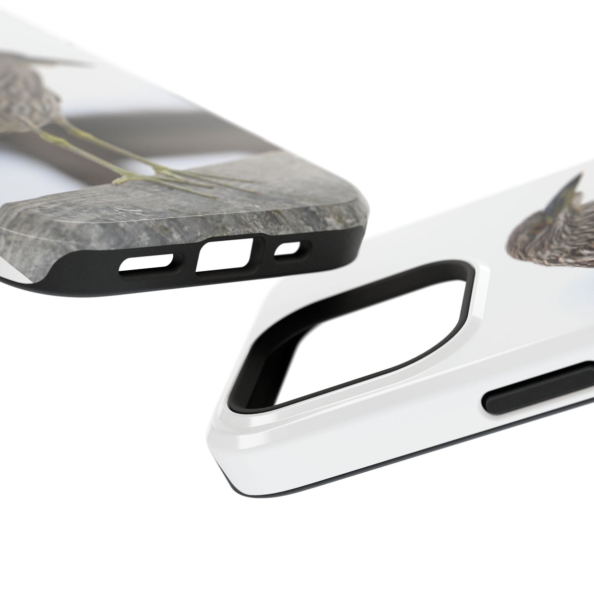 Heron Shoreline Phone Case — Impact-Resistant Wildlife Photo Case