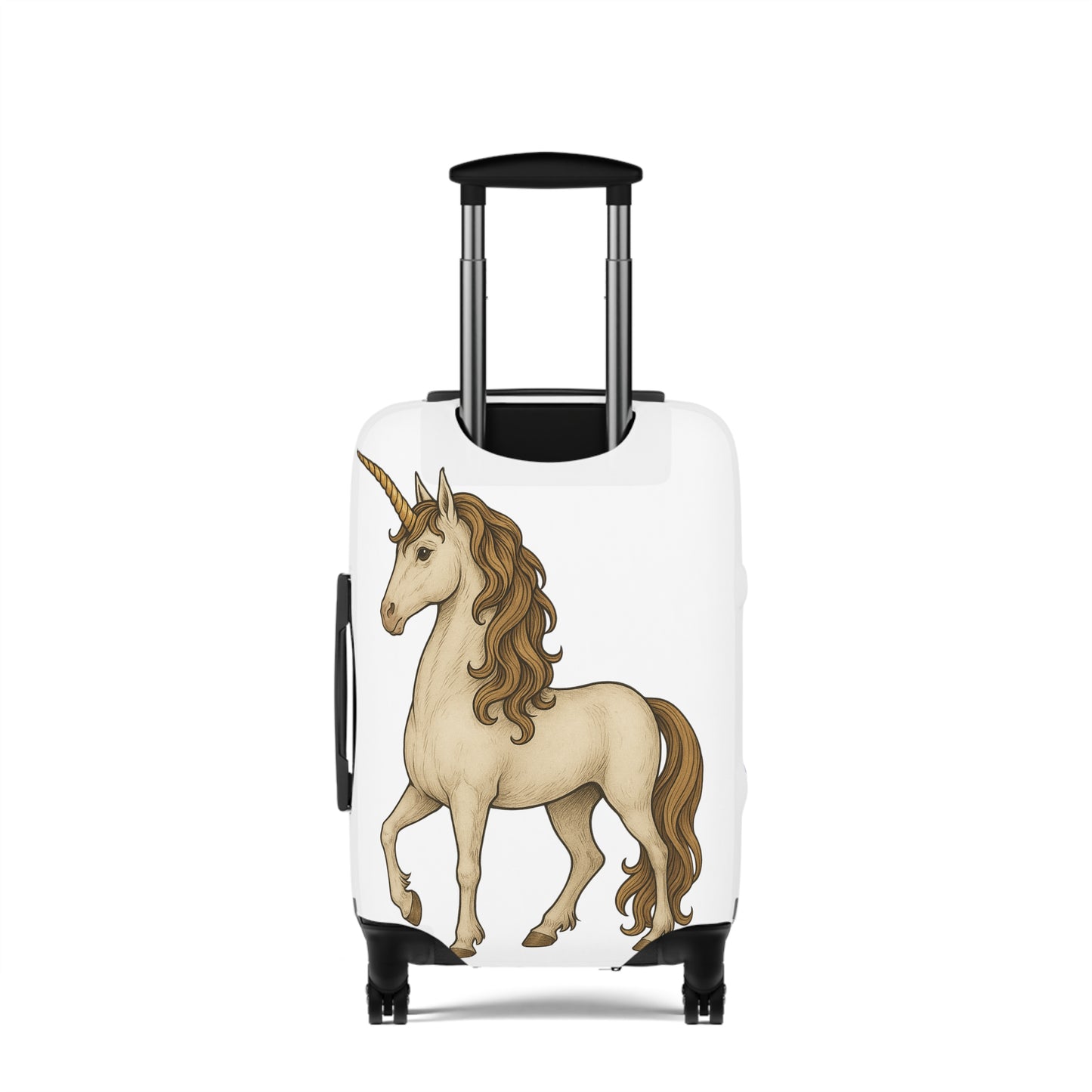 Unicorn Luggage Cover — 'Dream Big Always' Travel Protector