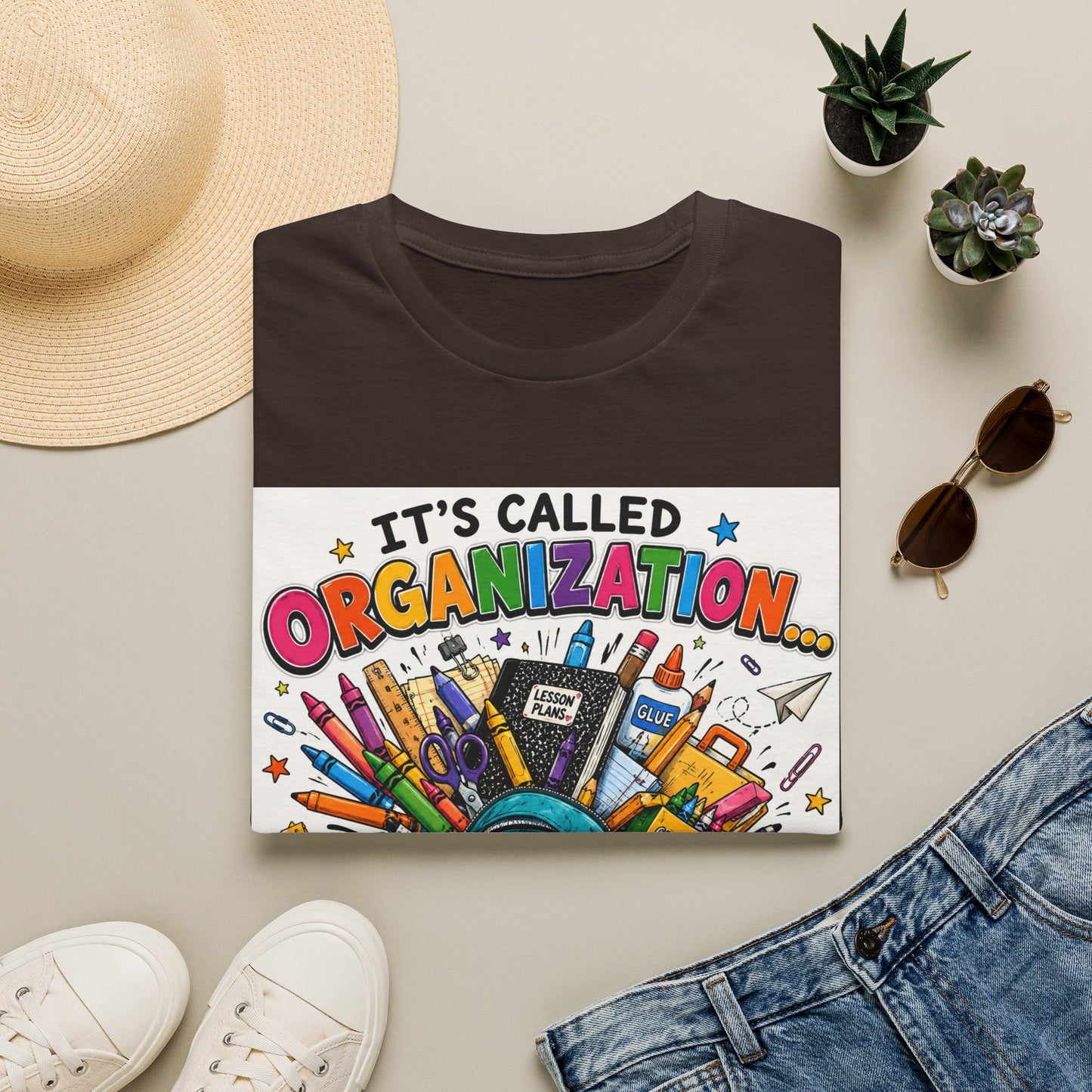 Organization Humor T-Shirt — “It’s Called Organization… Sort Of”