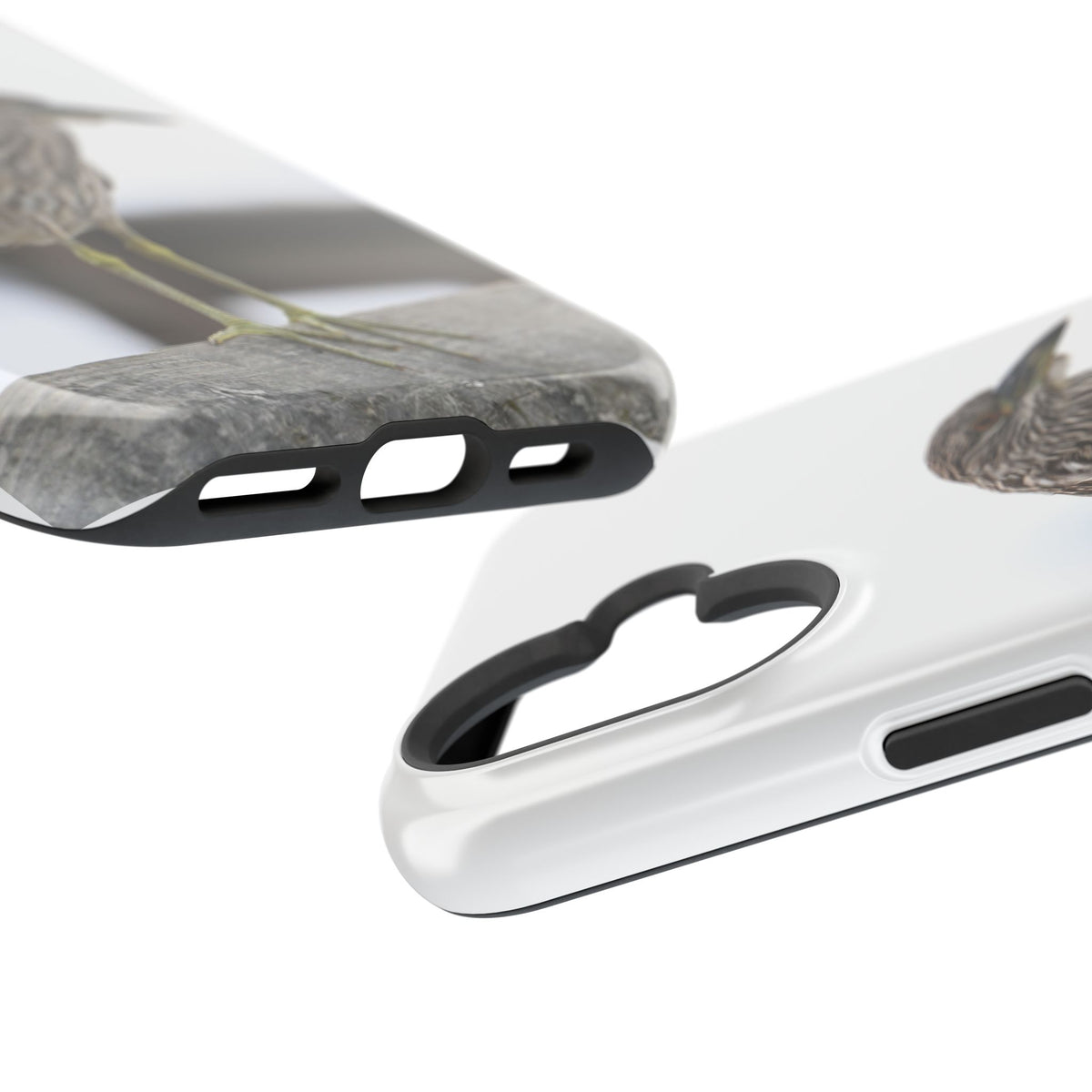 Heron Shoreline Phone Case — Impact-Resistant Wildlife Photo Case