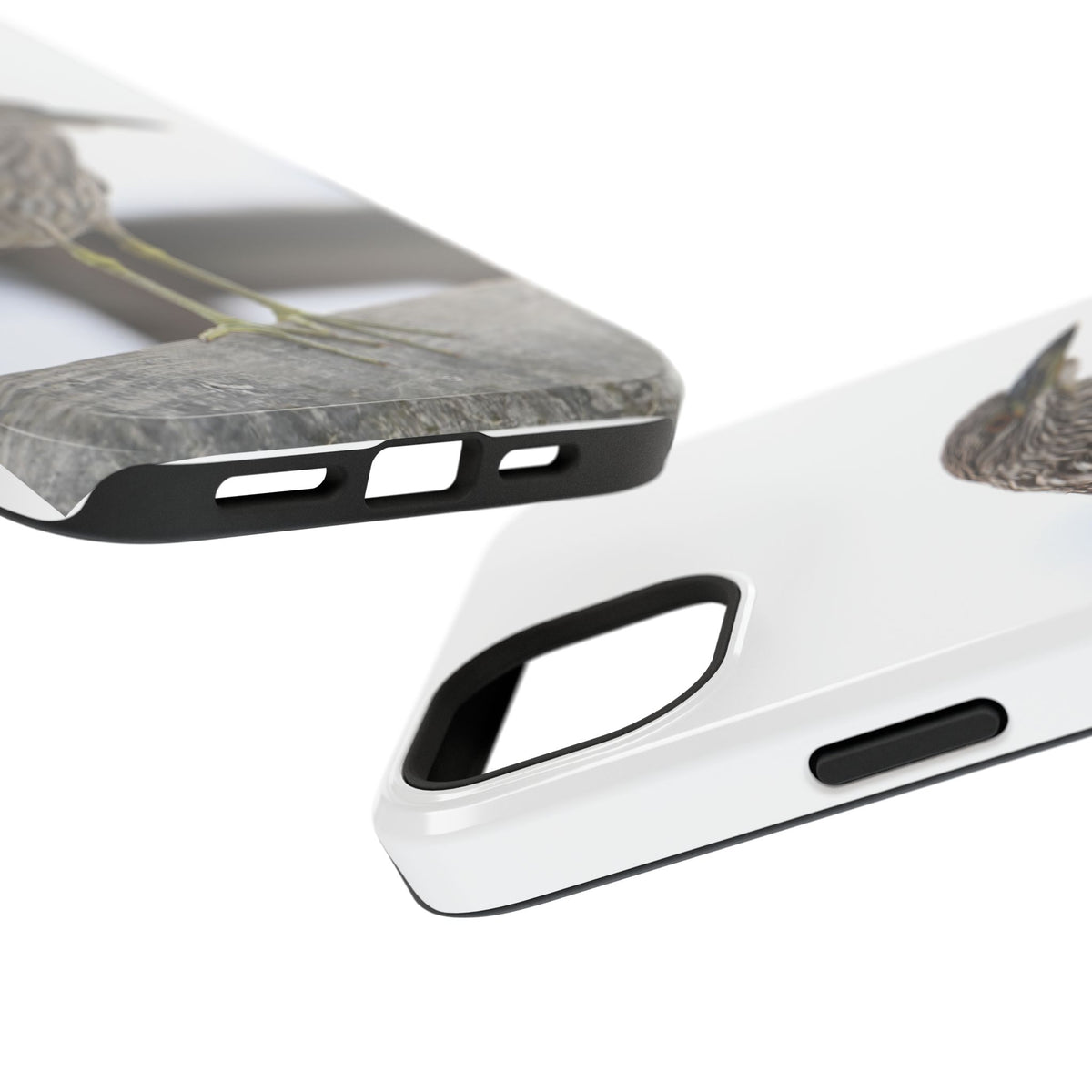 Heron Shoreline Phone Case — Impact-Resistant Wildlife Photo Case