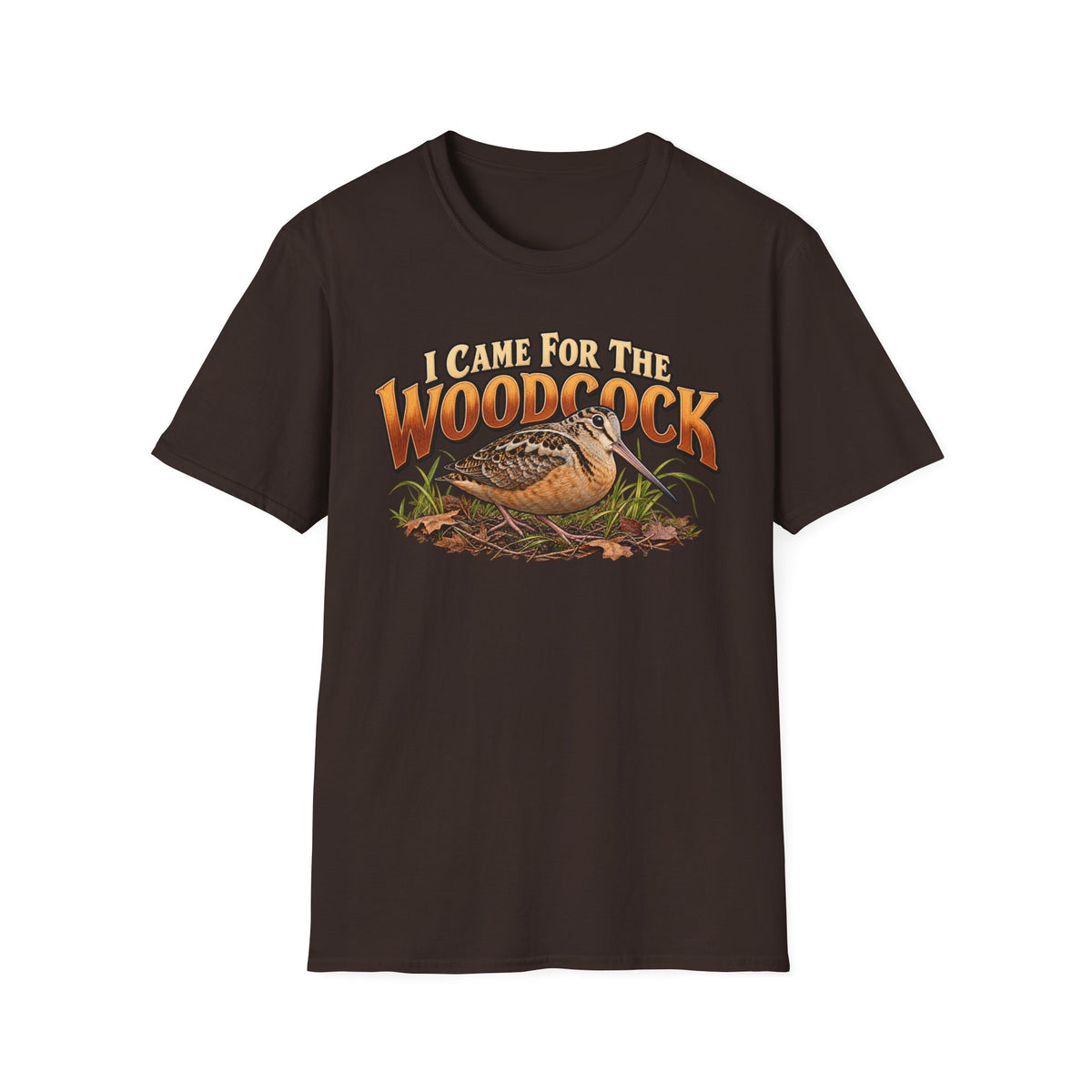 I Came For The Woodcock T-Shirt — Vintage Hunting Bird Tee