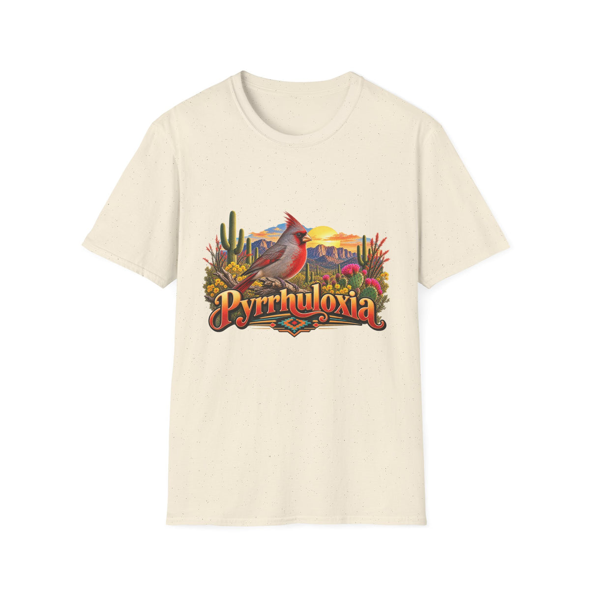 T-Shirt — 'Pyrrhuloxia' Desert Cardinal Graphic Tee