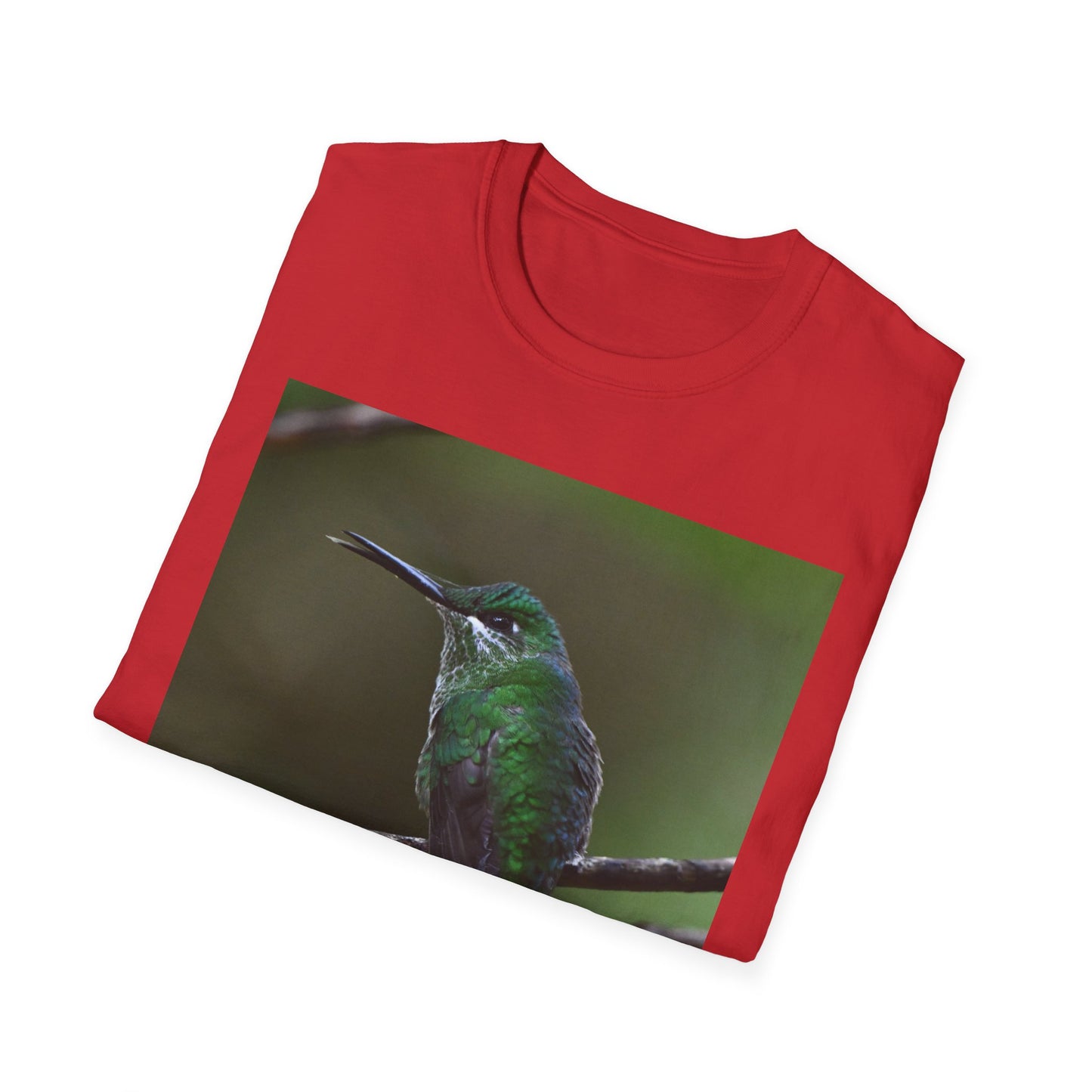 Hummingbird Haven T-Shirt — Green Hummingbird Photo Tee